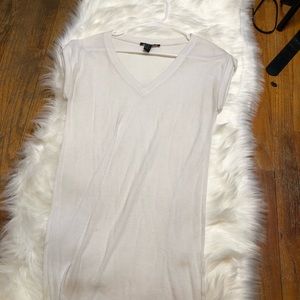FOREVER 21 WHITE MAXI DRESS